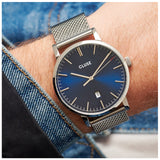 Orologio da Uomo Cluse Aravis Mesh Blue | CW0101501004