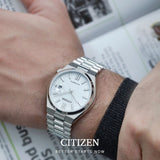 Orologio da Uomo Citizen Tsuyosa Automatico Bianco | NJ0150-81A