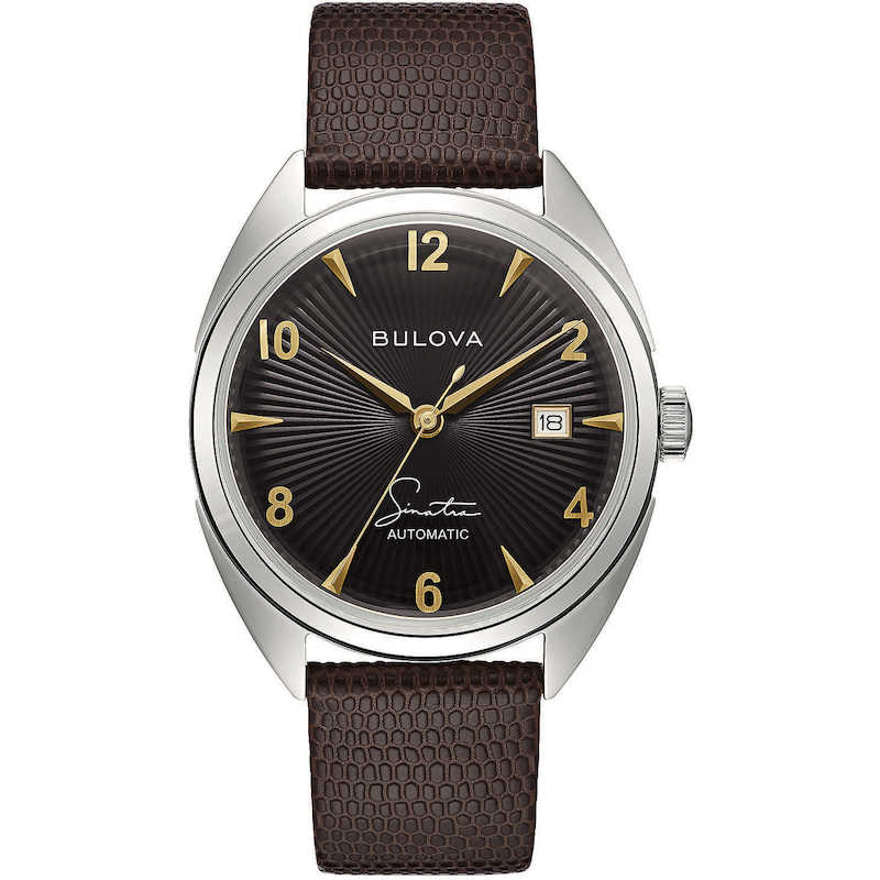Orologio da uomo automatico con quadrante nero vintage Caravelle by Bulova con quadrante nero - Italia