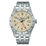 Orologio da Uomo Seiko 5 Sports GMT Avorio Automatico | HDB002K1