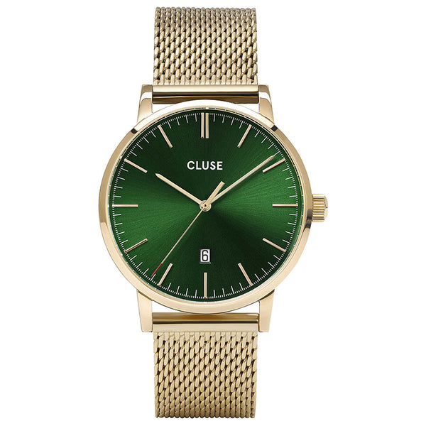 Orologio da Uomo Cluse Aravis Mesh Green | CW0101501006