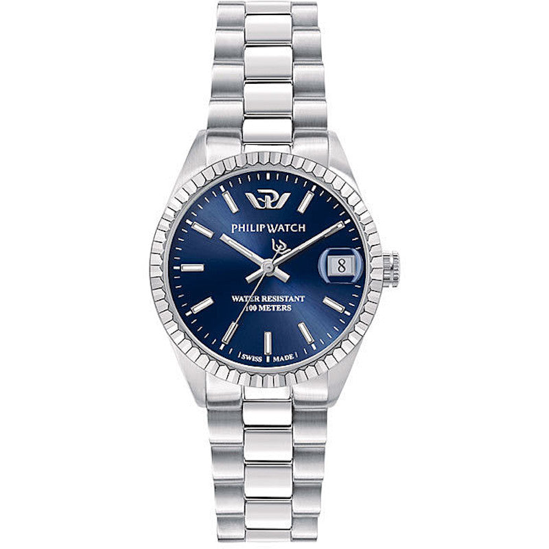 Orologio da Donna Philip Watch Caribe Blue Dial | R8253597590